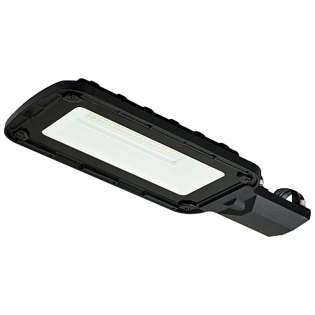 Светодиодный уличный консольный светильник SAFFIT SSL10-100 100W 5000K 230V, черный - фото