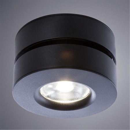 Точечный накладной светильник Arte Lamp VELA A2511PL-1BK - фото