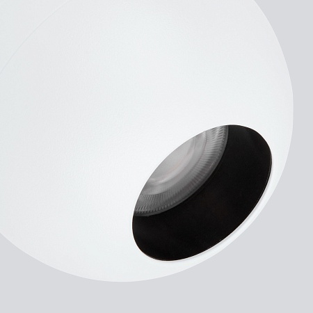 Встраиваемый точечный светодиодный светильник 9925 LED 8W 4200K белый Elektrostandard - фото