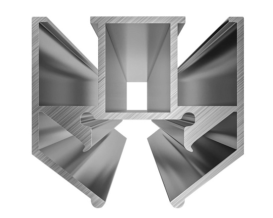 Профиль для шинопровода SUPER5 под натяжной потолок ST-Luce Алюминий Длина 2 000мм ST066.129.00 - фото