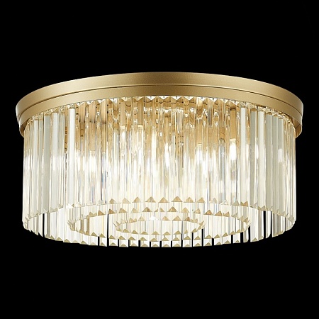 Люстра потолочная ST-Luce шампань/прозрачный E14 9*40W SL1624.202.09 - фото