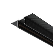 Шинопровод 1м встраиваемый под гкл 12,5мм basity, черный Technical Busbar trunkings Basity TRX172-121B
