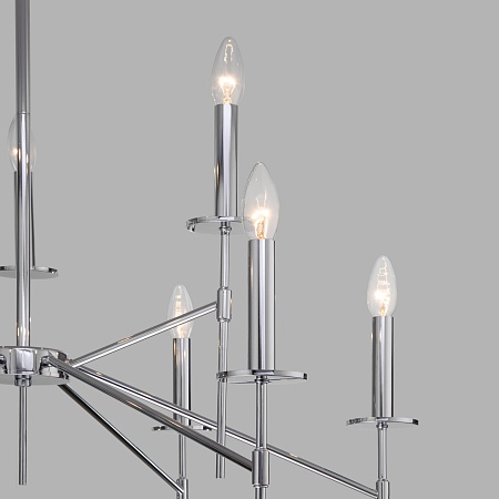 Потолочный светильник Eurosvet 60142/6 хром - фото