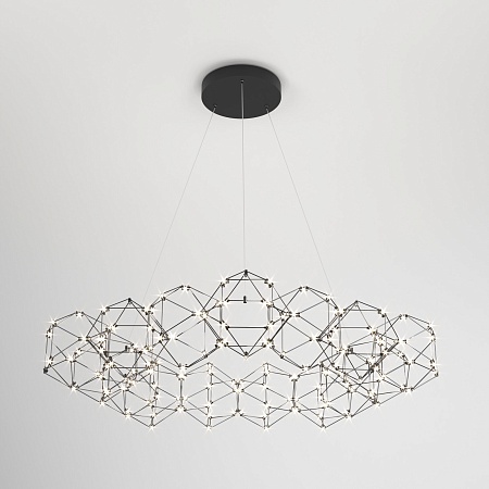 Подвесной акцентный светильник Eurosvet 90169/15 черный жемчуг - фото