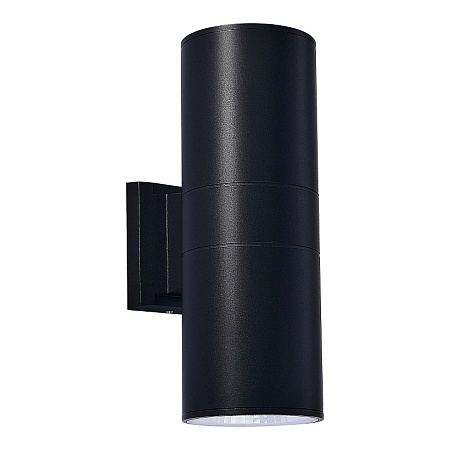 Светильник уличный настенный ST-Luce Черный/Черный LED 2*8W 4000K SL074.411.02 - фото