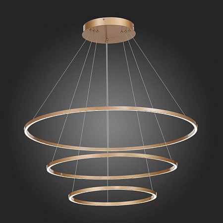 Светильник подвесной ST-Luce Золотистый/Белый LED 1*114W 4000K ST605.243.114 - фото