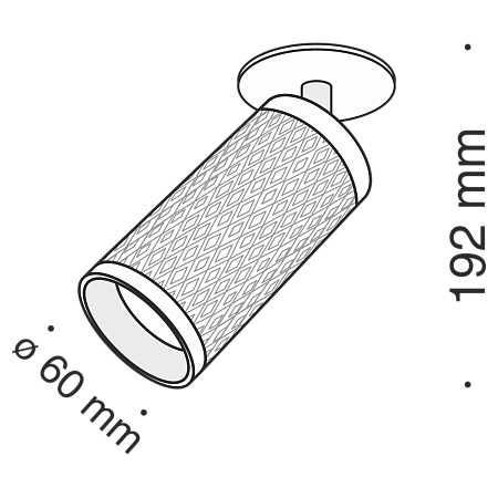 Встраиваемый светильник Technical Focus Design C037CL-01G - фото