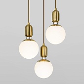 Подвесной акцентный светильник Eurosvet 50151/3 латунь