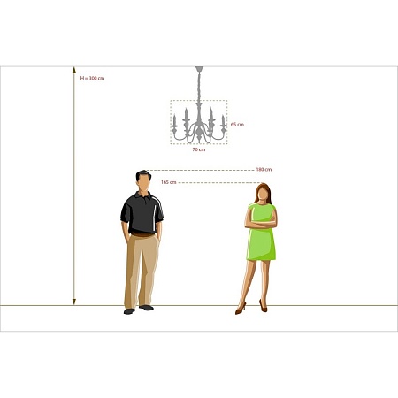 Люстра MW-Light Консуэло 614010506 - фото