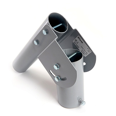 Кронштейн для уличных (консольных) светильников, посадочный диаметр 48мм, серый, ДС-06-48 - фото