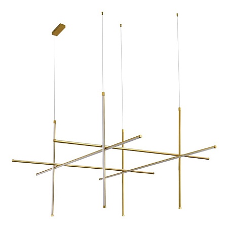 Светильник подвесной ST-Luce Матовое золото LED 1*150W 3000K SL6207.203.150 - фото