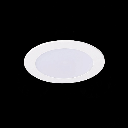 Св-к встр. Белый LED 1*9W 3000K 585Lm Ra80 110° IP20 D145xH8 90-265V ST209.538.09 - фото