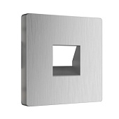 Накладка для RJ11 серебряный рифленый WL09-RJ-11-CP