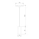 Slim Magnetic Трековый подвесной светодиодный светильник 7W 4200K Amend чёрный 85518/01 85518/01 Elektrostandard - фото