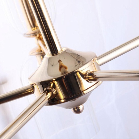 Подвесная люстра ARTE LAMP A1623LM-10GO - фото