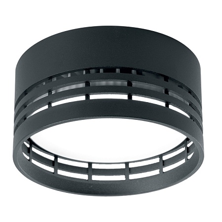 Светильник потолочный Feron HL354 12W, 230V, GX53, черный - фото