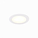 Св-к встр. Белый LED 1*6W 4000K 370Lm Ra80 110° IP20 D120xH8 90-265V ST209.548.06 - фото