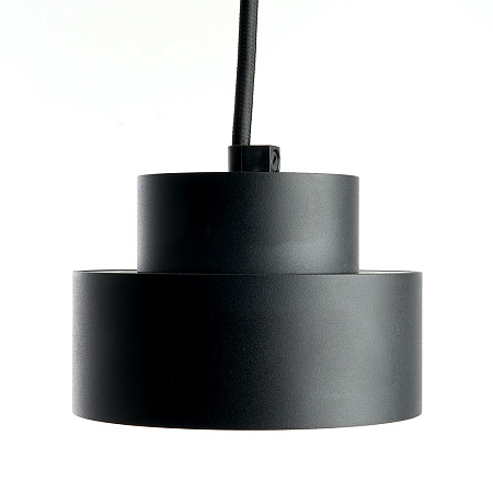 Светильник потолочный Feron HL3678 Barrel AURA levitation 12W, 230V, GX53, чёрный, на подвесе 1,7 м - фото
