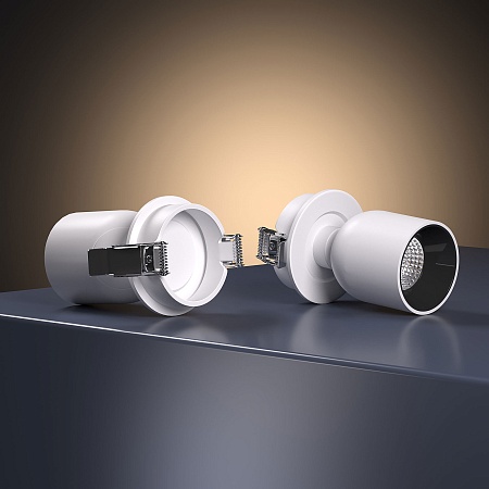 Светильник встраиваемый поворотный светодиодный Spot 7W 4000K белый 25093/LED Elektrostandard - фото