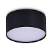 Светильник потолочный Черный LED 1*12W 4000K 1 080Lm Ra>90 120° IP20 D120xH55 185-265V ST606.442.12 - фото