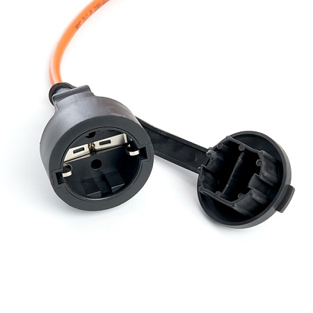 Удлинитель-шнур на рамке 1-местный c/з Stekker, HM02-01-50, 50м, 3*0,75, серия Home, оранжевый - фото