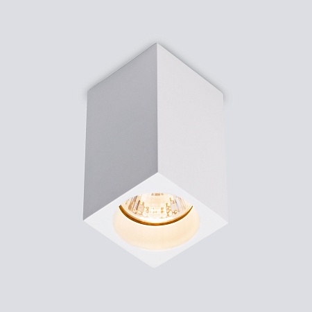 Накладной потолочный светильник 1085 GU10 WH белый матовый Elektrostandard - фото