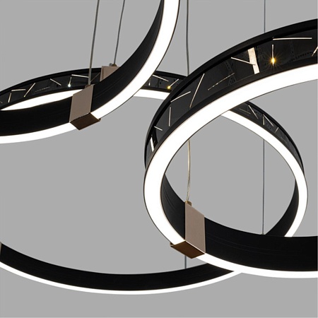 Подвесная люстра Arte Lamp SHINE A2222SP-3BK - фото