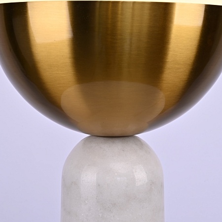 Настольная Лампа Marble Globe White Imperiumloft 168474-22 - фото