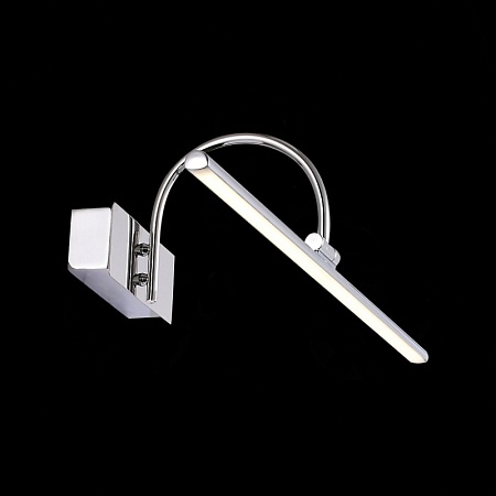 Подсветка для картин ST-Luce Хром/Хром LED 1*12W 4000K SL444.101.01 - фото