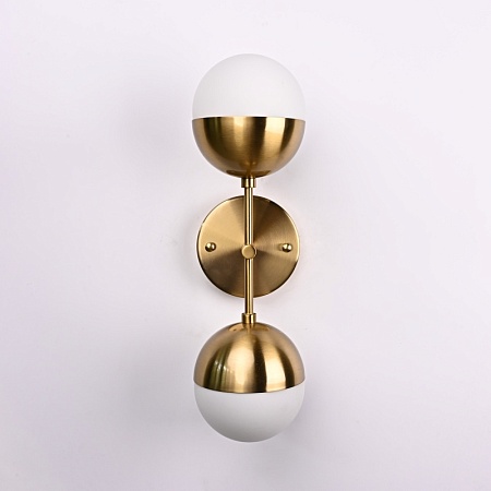 Бра Copper Light Bra Duos Brass Imperiumloft 85018-22 - фото