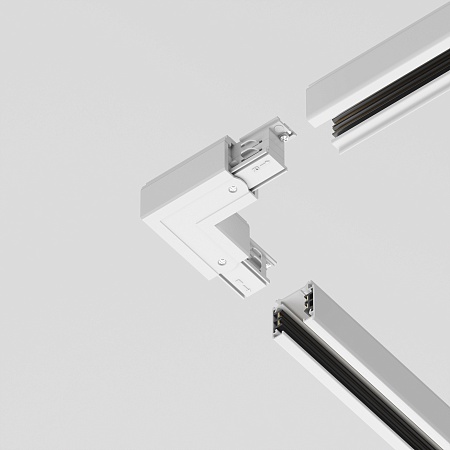 Коннектор угловой внутренний Trinity белый - фото