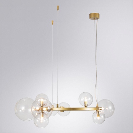 Подвесная люстра Arte Lamp VINCENT A7790SP-10GO - фото