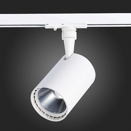 Св-к трек. Белый LED 1*15W 4000K 1 350Lm Ra≥90 36° IP20 L118xW78xH174 100-240V ST351.546.15.36 - фото