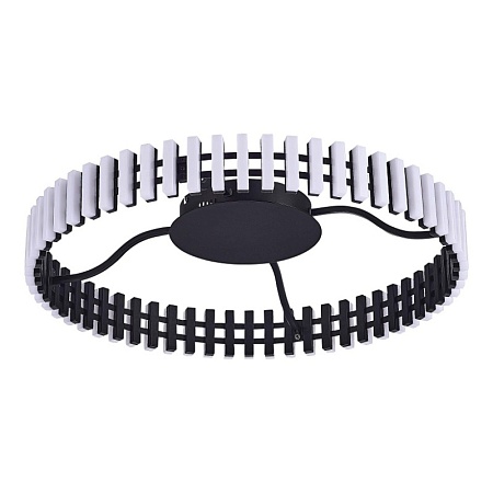 Люстра потолочная ST-Luce Черный/Белый LED 1*40W 3000K SL6203.402.40 - фото