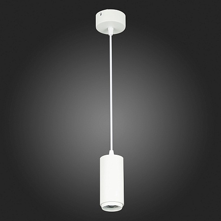 Светильник подвесной Zoom Белый LED 1*10W 3000K 1 000Lm Ra>80 15-60° IP20 D59xH130 170- ST600.533.10 - фото