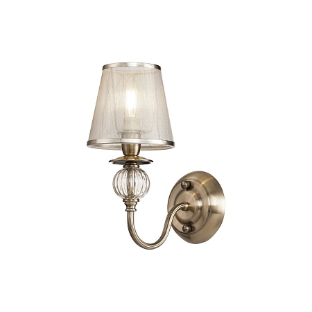 Настенный светильник (бра) Freya Inessa FR2685WL-01BZ - фото