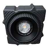 Св-к встр. светодиодный в натяжной ПВХ потолок Черный LED 1*7W 3000K 560Lm Ra80 60° IP2 ST753.438.07
