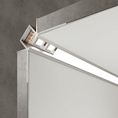 Встраиваемый угловой алюминиевый профиль (внутренний угол) для светодиодной ленты LL-2-ALP014 Elektrostandard