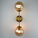 Бра Modo Sconce 2 Globes Gold Imperiumloft 84999-22 - фото