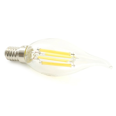 Лампа светодиодная Feron.PRO LB-1216 Свеча на ветру E14 6W 175-265V 4000K - фото