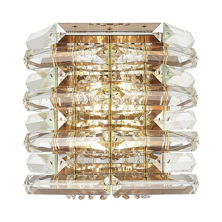 Светильник настенный ST-Luce медь/прозрачный E14 2*40W SL6137.201.02 - фото