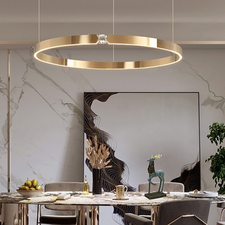 Подвесная Люстра Sellif B Ring D40 Brown Imperiumloft 231731-23 - фото
