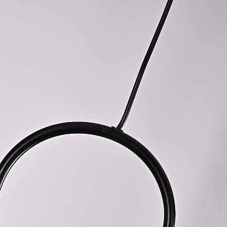Подвесной Светильник Matthew Mccormick Hoop 40 Black Mila Pendant Imperiumloft 179964-22 - фото
