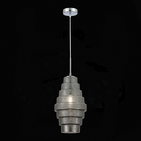 Подвес ST-Luce Хром/Дымчатый E27 1*40W SL1001.103.01 - фото