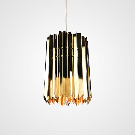 Подвесной Светильник Tom Kirk Facet Pendant Gold Imperiumloft 73873-22 - фото