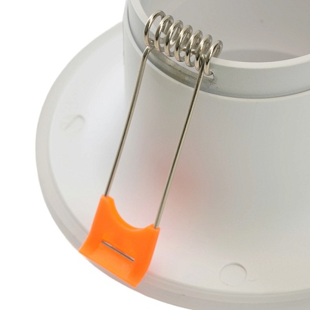 Светильник встраиваемый Feron DL8260 потолочный MR16 G5.3 прозрачный, белый - фото