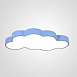 Потолочный Светильник Cloud 60 Розовый Imperiumloft 186682-26 - фото