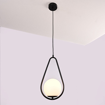 Подвесной Светильник Hoop Drop Black Imperiumloft 213738-26 - фото