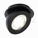 Св-к встр. Черный LED 1*10W 3000K 850Lm Ra>90 38° IP20 D109xH60 180-240V ST654.438.10 - фото