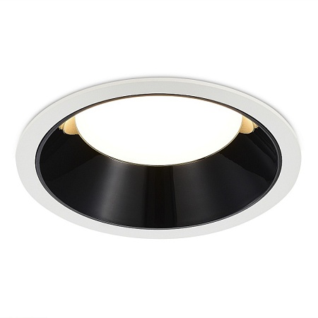 Св-к встр. Черный LED 1*18W 4000K 1 620Lm Ra80 120° IP20 D160xH60 100-240V ST755.448.18 - фото